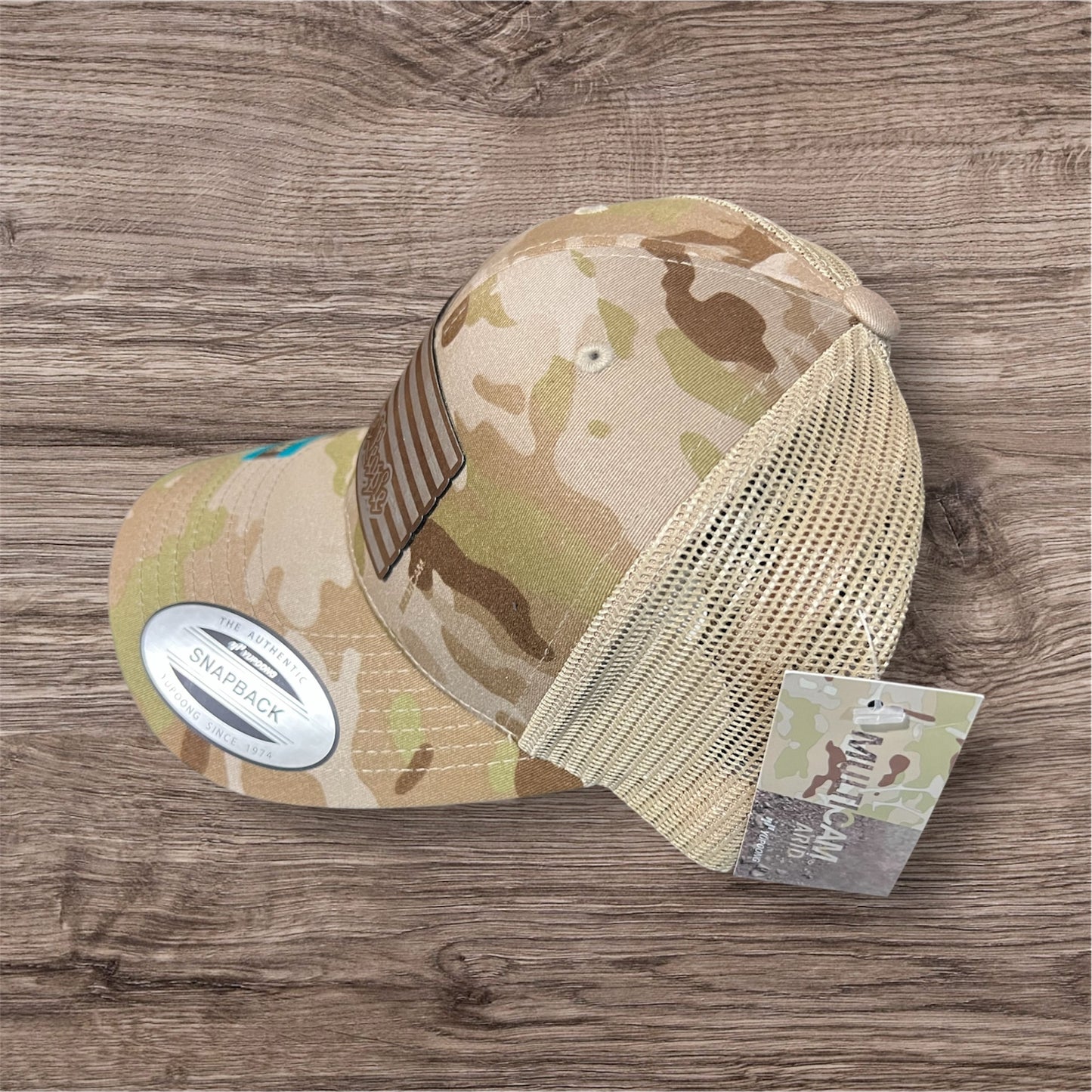 🇺🇸 We The People Camo Snapback Hat