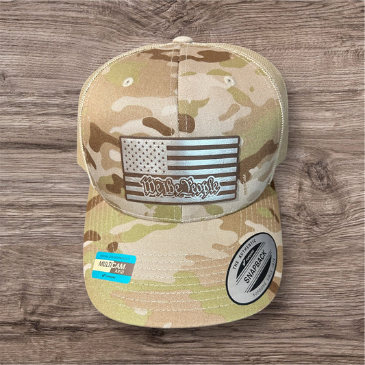 🇺🇸 We The People Camo Snapback Hat